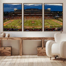 University of Illinois Fighting Illini Football Team Print - by MyGreatCanvas | Canvas Wall Art Prints | Photo Prints & Wall Decor