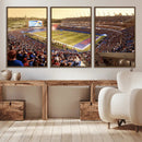University of Kansas Jayhawks Football Team Print - Lawrence by MyGreatCanvas | Canvas Wall Art Prints | Photo Prints & Wall Decor