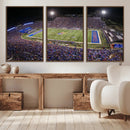 University of Kansas Jayhawks Football Team Print - Lawrence by MyGreatCanvas | Canvas Wall Art Prints | Photo Prints & Wall Decor