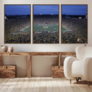 University of Michigan Wolverines Football Team Print - Ann by MyGreatCanvas | Canvas Wall Art Prints | Photo Prints & Wall Decor