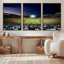 University of Michigan Wolverines Football Team Print - Ann by MyGreatCanvas | Canvas Wall Art Prints | Photo Prints & Wall Decor