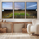 University of Michigan Wolverines Football Team Print - Ann by MyGreatCanvas | Canvas Wall Art Prints | Photo Prints & Wall Decor