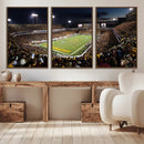 ASU Sun Devils Football Team Print Canvas - Phoenix Mountain