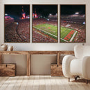 University of Nebraska Cornhuskers Football Team Print -
