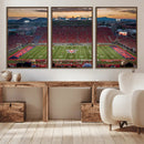 Framed Arizona Wildcats Football Team Print - Tucson Arizona by MyGreatCanvas | Canvas Wall Art Prints | Photo Prints & Wall Decor