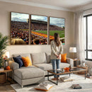 Central Michigan University Chippewas Football Team Print -