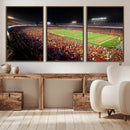 Iowa State University Cyclones Canvas Print, Football Team
