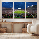 Michigan State Spartans Football Team Print - East Lansing