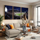 Michigan State Spartans Canvas, Framed Football Team Print -