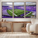 Northwestern University Wildcats Football Team Print - by MyGreatCanvas | Canvas Wall Art Prints | Photo Prints & Wall Decor
