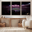 Ohio State University Buckeyes Football Team Print - by MyGreatCanvas | Canvas Wall Art Prints | Photo Prints & Wall Decor