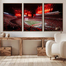 Ohio State University Buckeyes Football Team Print - by MyGreatCanvas | Canvas Wall Art Prints | Photo Prints & Wall Decor