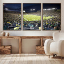 University of Oregon Ducks Football Team Print - Eugene