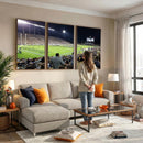 Purdue University Boilermakers Football Team Print - West