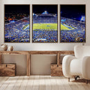 University of Memphis Tigers Football Team Print - Memphis by MyGreatCanvas | Canvas Wall Art Prints | Photo Prints & Wall Decor