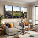 The Duke University Blue Devils Football Team Print - Durham