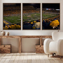 West Virginia Uni Mountaineers Football Team Print - Milan