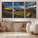 University of Wyoming Cowboys Football Team Print - Laramie by MyGreatCanvas | Canvas Wall Art Prints | Photo Prints & Wall Decor