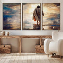 Jesus Walking on Water Wall Art | Ready to Hang Spiritual