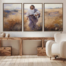 Jesus the Good Shepherd Wall Art Canvas Print - Lost Lamb