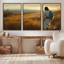 Jesus the Good Shepherd Wall Art Canvas Print -