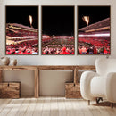 Oregon State Beavers Football Team Print - Corvallis Reser by MyGreatCanvas | Canvas Wall Art Prints | Photo Prints & Wall Decor