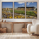 University of Wyoming Cowboys Football Team Print - Laramie