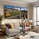 University of Wyoming Cowboys Football Team Print - Laramie