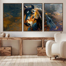 Abstract Horse Wall Art Canvas Print | Farmhouse Wall Decor by MyGreatCanvas | Canvas Wall Art Prints | Photo Prints & Wall Decor