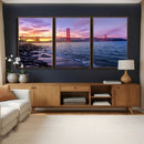 Golden Gate Bridge Wall Art Canvas Print – Framed San by MyGreatCanvas | Canvas Wall Art Prints | Photo Prints & Wall Decor
