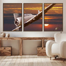Old War Plane Wall Art Canvas Print by MyGreatCanvas | Canvas Wall Art Prints | Photo Prints & Wall Decor