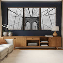 Large Brooklyn Bridge Wall Art Canvas Print