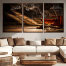 Whiskey and Cigar Wall Art Canvas Print by MyGreatCanvas | Canvas Wall Art Prints | Photo Prints & Wall Decor