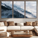 Foggy Forest Wall Art Canvas Print – Misty Mountain by MyGreatCanvas | Canvas Wall Art Prints | Photo Prints & Wall Decor