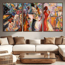 Abstract Afro American Jazz Canvas Wall Art | Music-Inspired by MyGreatCanvas | Canvas Wall Art Prints | Photo Prints & Wall Decor