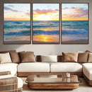 Coastal Wall Art - Vintage World Map Canvas Print with