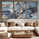 Multipanel Marble Fluid Effect Wall Art Abstract Canvas Wall
