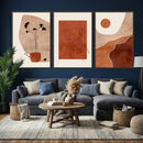 Boho Sunset Mountain Canvas Print, Modern Boho Sunset by MyGreatCanvas | Canvas Wall Art Prints | Photo Prints & Wall Decor