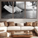 Ice Hockey Wall Art Canvas Print