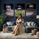 Penn State Football Wall Art Canvas Print – Framed Stadium