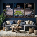 Penn State Football Wall Art Canvas Print – Framed Stadium
