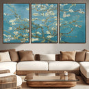 Vincent Van Gogh's Almond Blossom Abstract Wall Art Canvas,