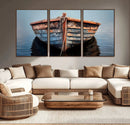 Stunning Vintage Boat Canvas Print | Nautical Wall