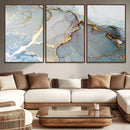 Large Abstract Marble Wall Art Canvas Print for Living Room by MyGreatCanvas | Canvas Wall Art Prints | Photo Prints & Wall Decor