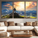 Legend of Zelda Breath of the Wild Game Wall Art Canvas, by MyGreatCanvas | Canvas Wall Art Prints | Photo Prints & Wall Decor