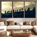 Fellowship Journey Wall Art – Fantasy Adventure Canvas Print by MyGreatCanvas | Canvas Wall Art Prints | Photo Prints & Wall Decor