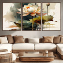Lotus Flower Watercolor Canvas Print – A Symbol of Serenity by MyGreatCanvas | Canvas Wall Art Prints | Photo Prints & Wall Decor