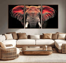Elephant Wall Art Canvas Print
