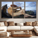 Fallen Angel Wall Art Canvas Print – Classic Art, Framed,