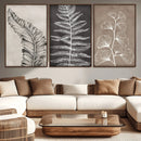 Minimalist Botanical Wall Art Canvas Print, Framed and Ready